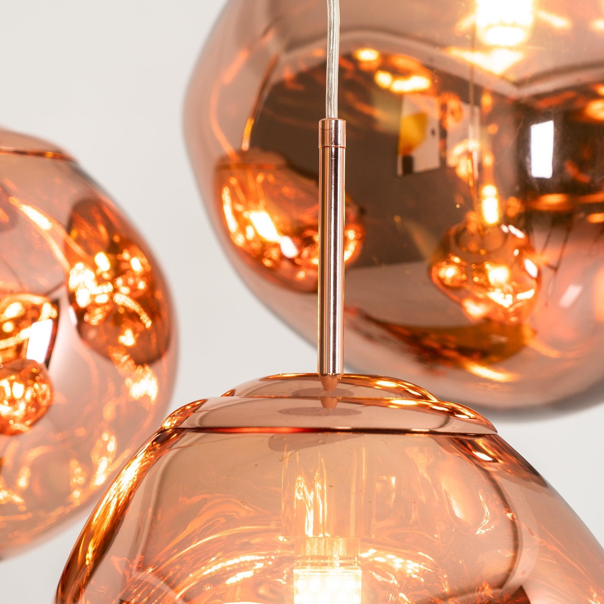 Lustra Suspension Luminaire Moderne Lava Acrylique