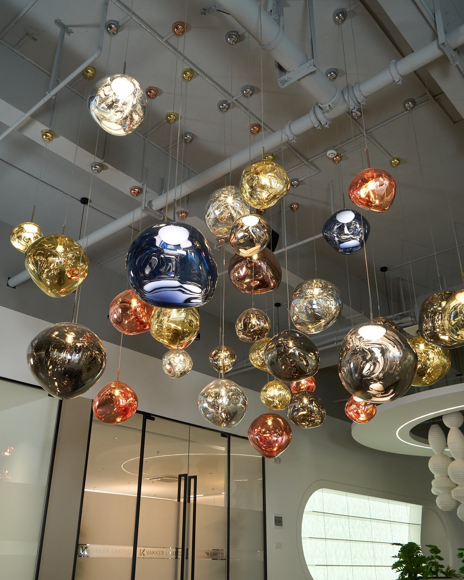Milo Suspension Soufflé Cluster Irrégulier Sculptural