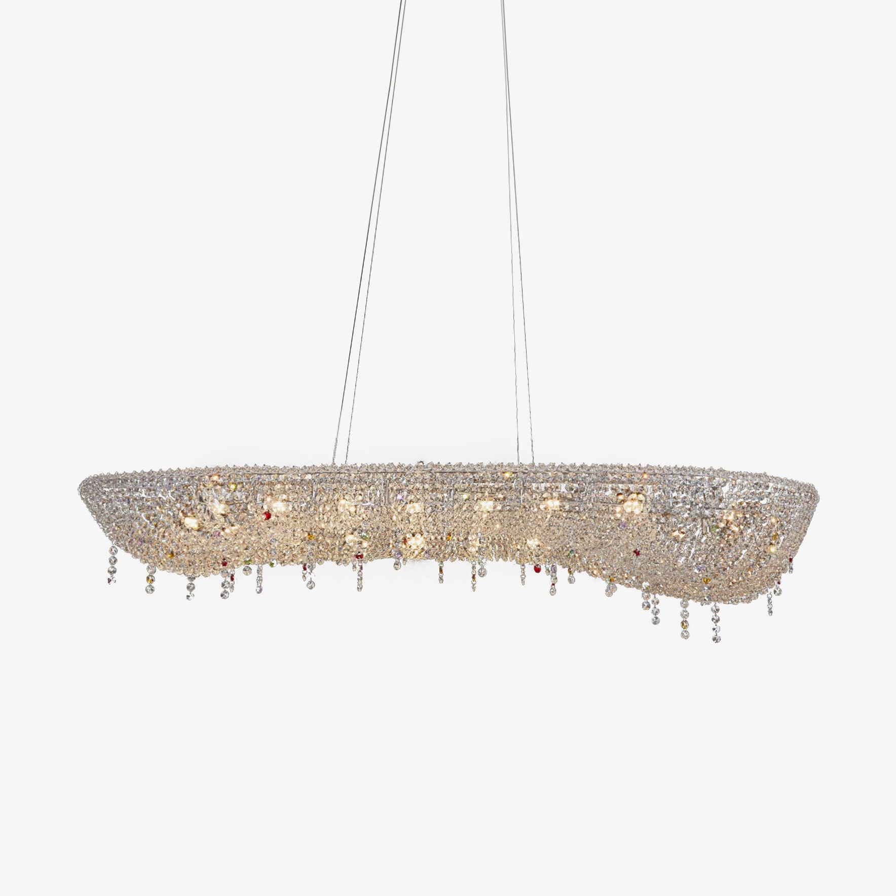 Aeliora Orné Crystal Suspension Lumière