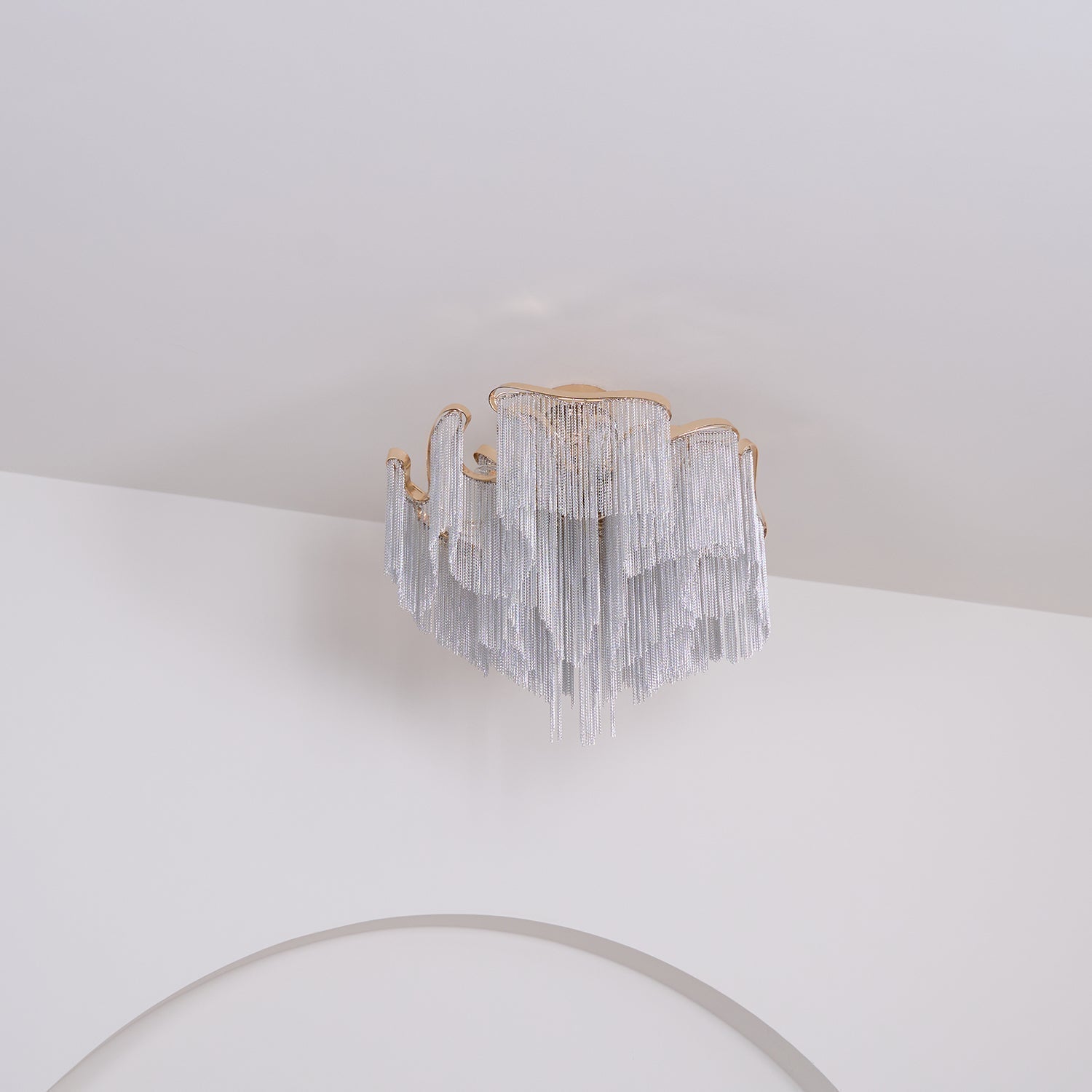 Lustra Plafonnier Moderne Art Frange