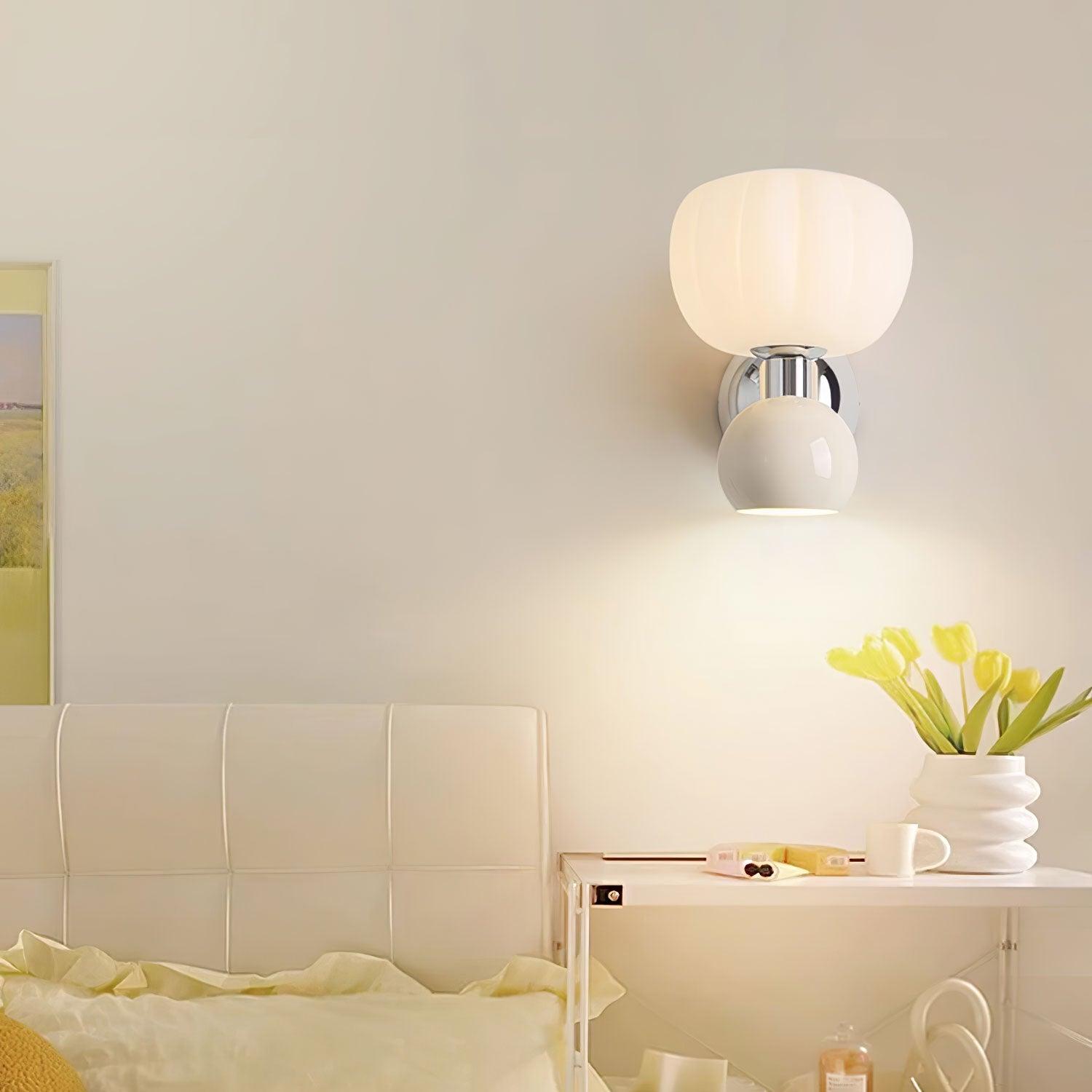 Erraeiel Applique Murale en Plastique Crème Art Nordique