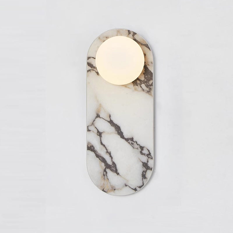 Covelyra Applique Murale En Marbre Et Verre Minimaliste Moderne