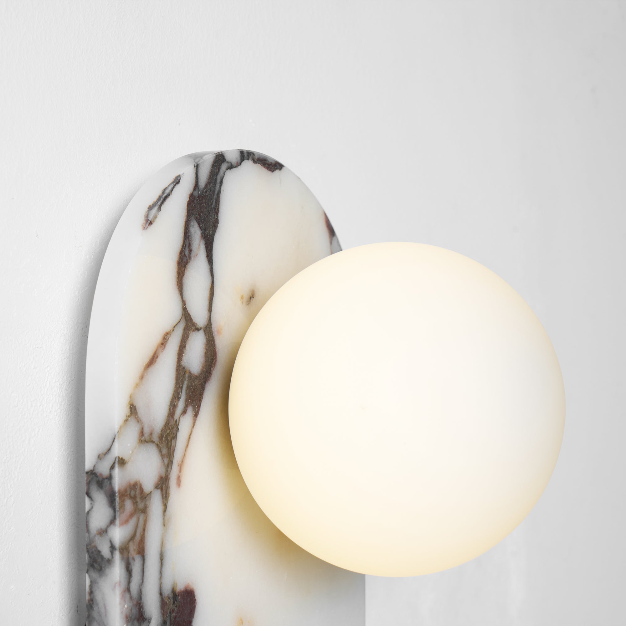 Covelyra Applique Murale En Marbre Et Verre Minimaliste Moderne