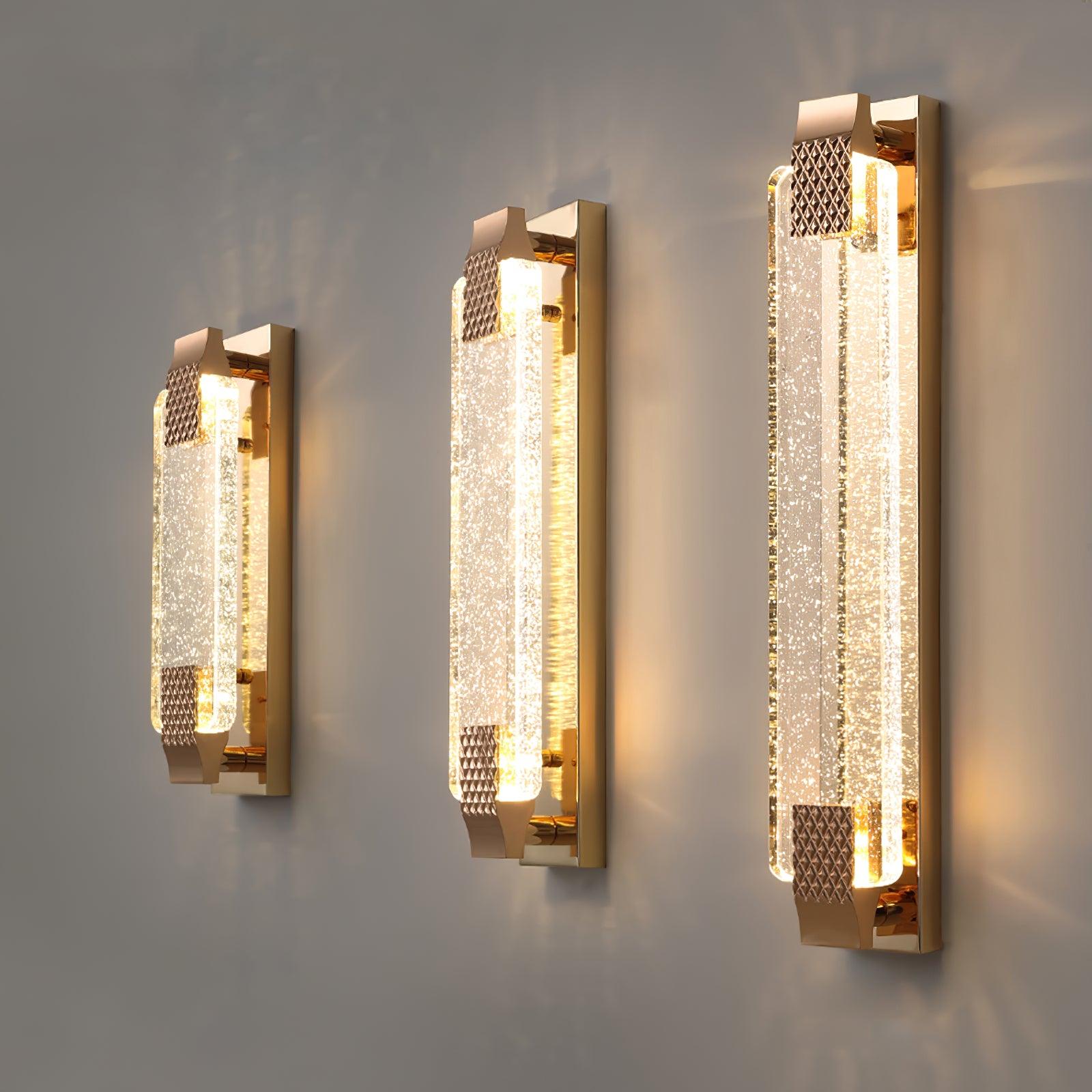 Virelre Lampe Murale Glam en Cristal