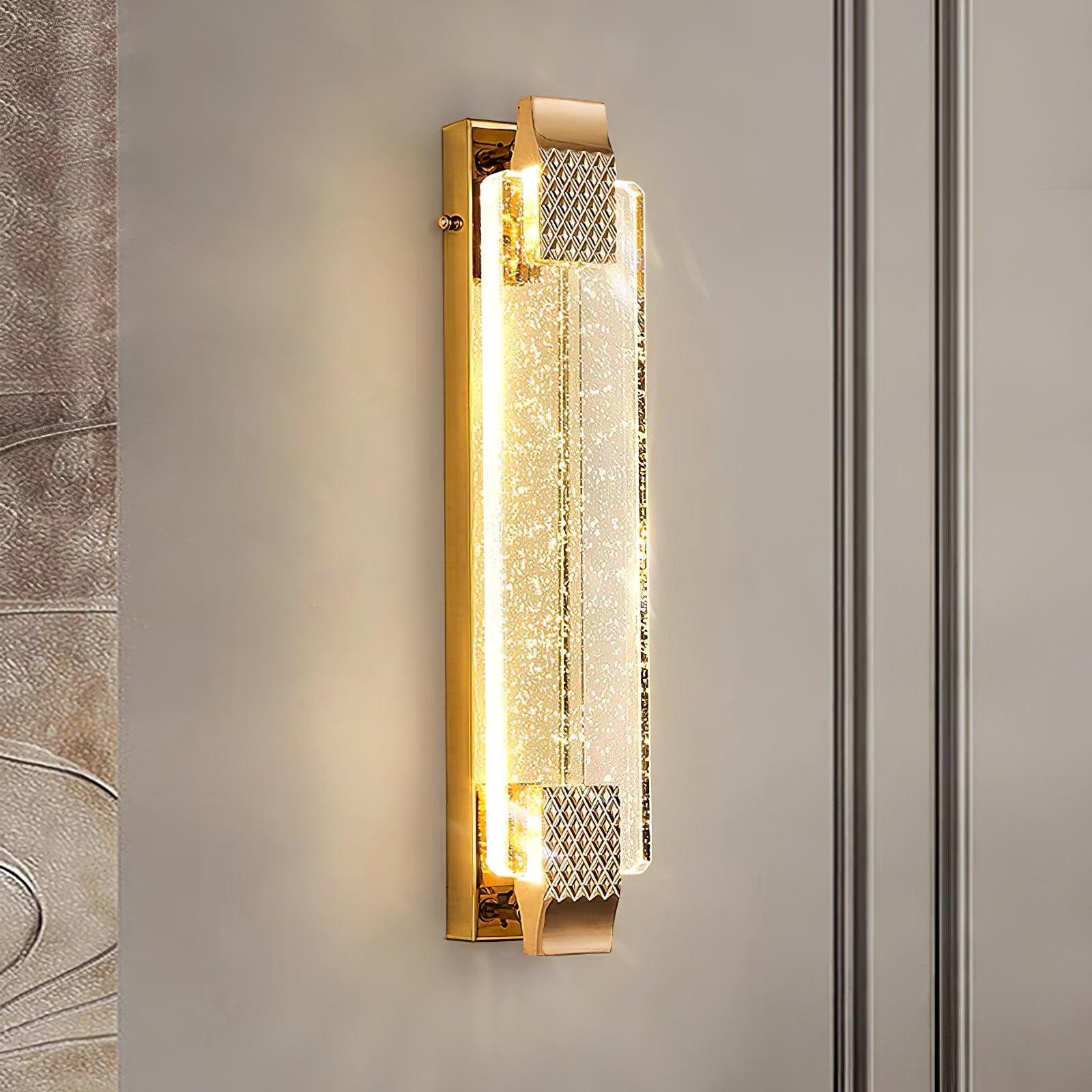 Virelre Lampe Murale Glam en Cristal