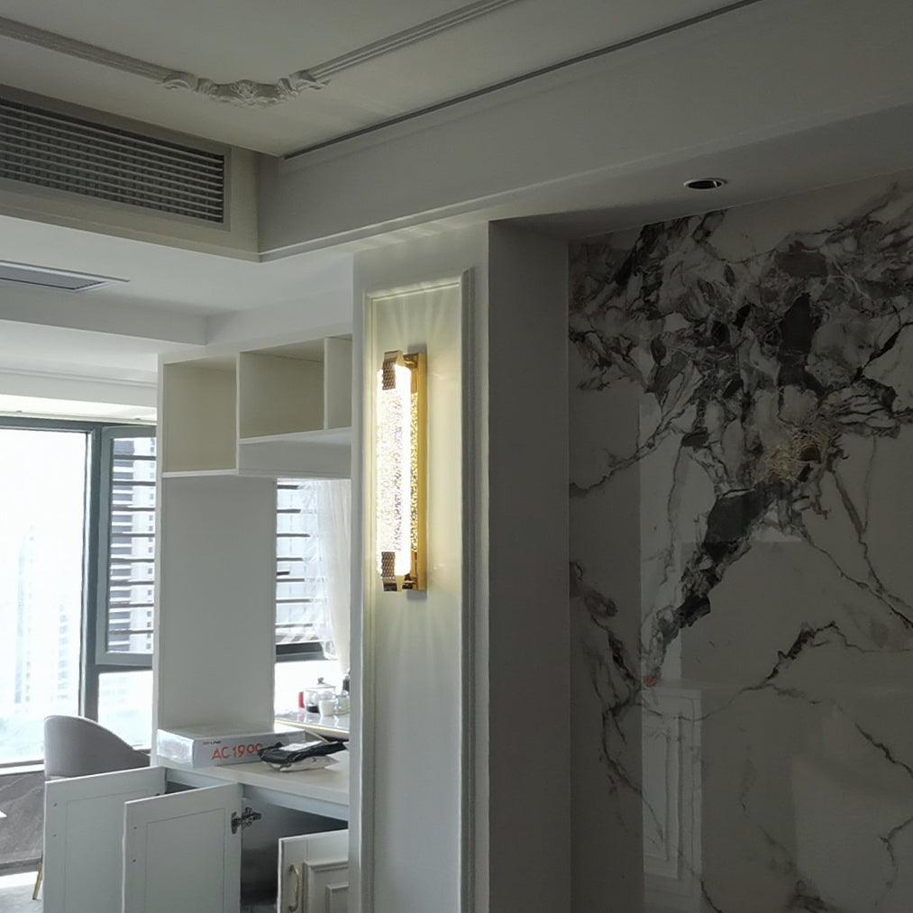 Virelre Lampe Murale Glam en Cristal