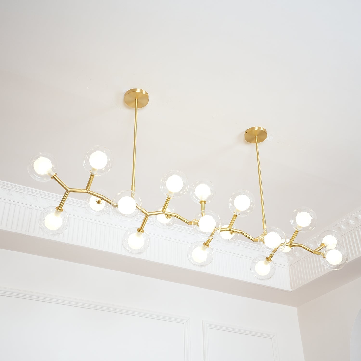 Aeliora Suspension Branche en Laiton
