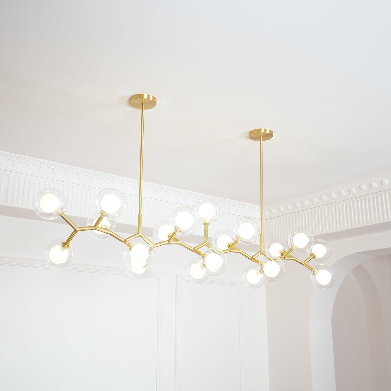 Aeliora Suspension Branche en Laiton