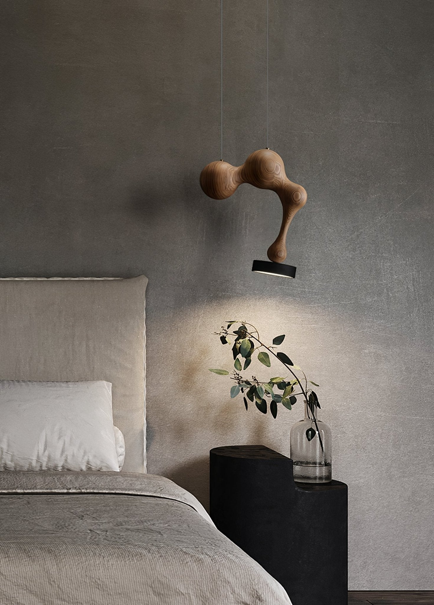 Drovia Suspension en Bois Moderne