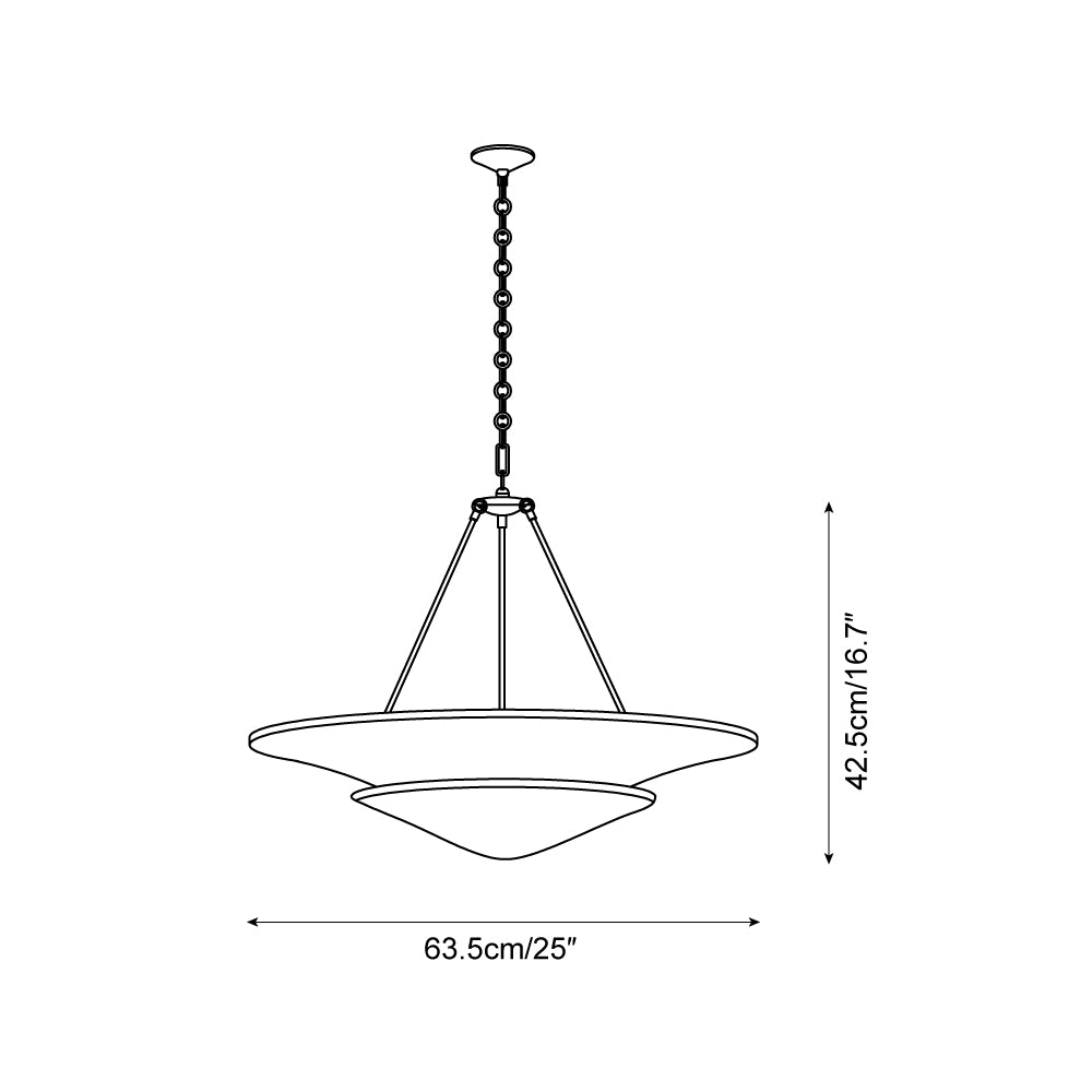 Mollino Lustre Sculptural en Plâtre Suspendu