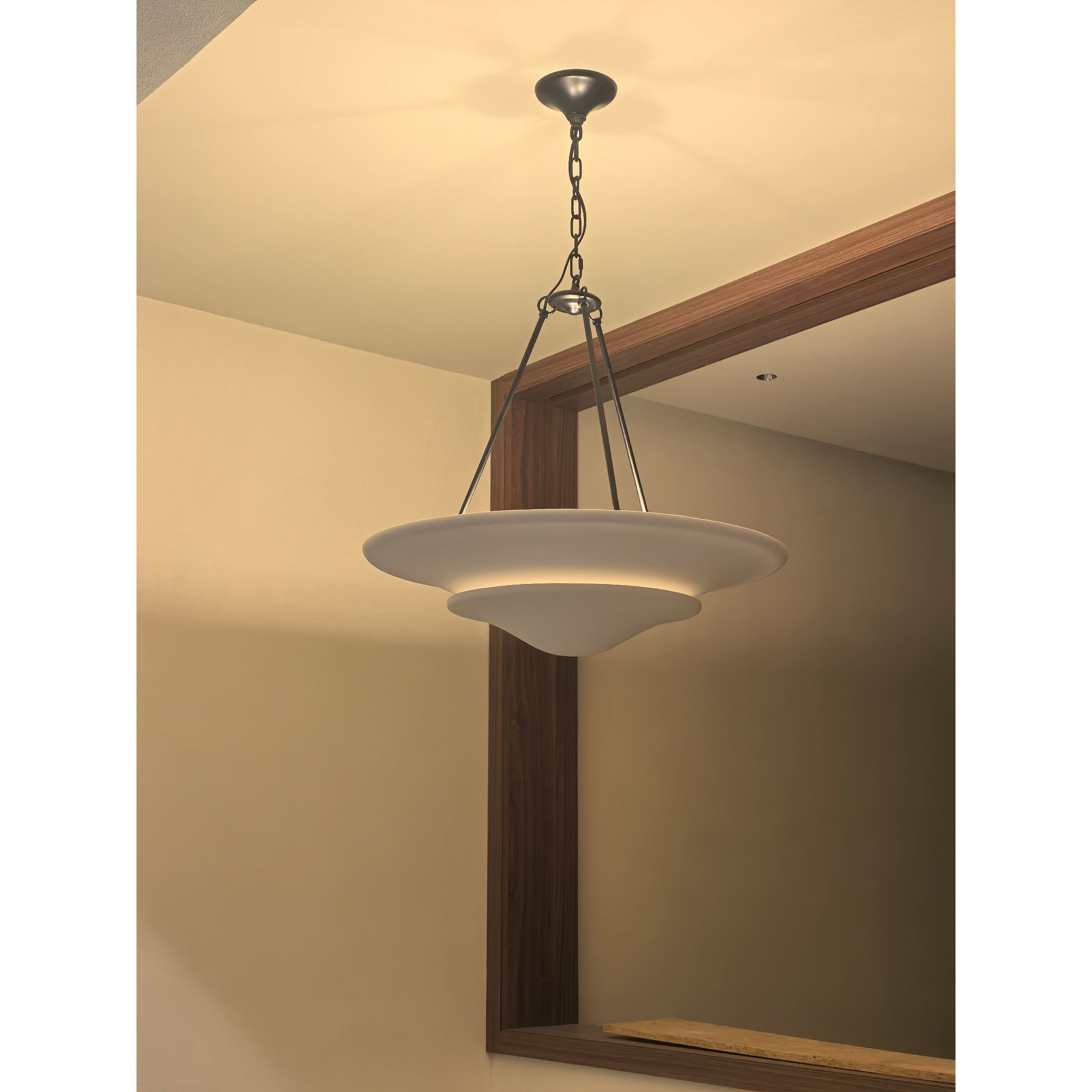 Avinisra Lustre En Laiton Et Métal Minimaliste Moderne