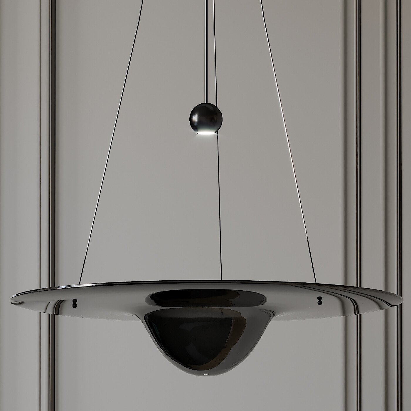 Vesperce Suspension Minimaliste en Laiton