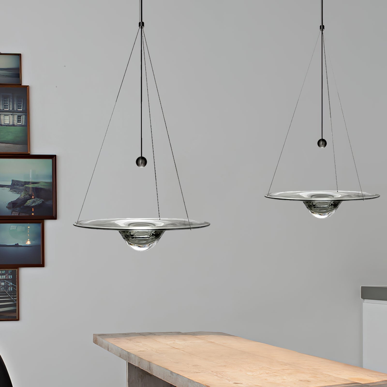 Vesperce Suspension Minimaliste en Laiton