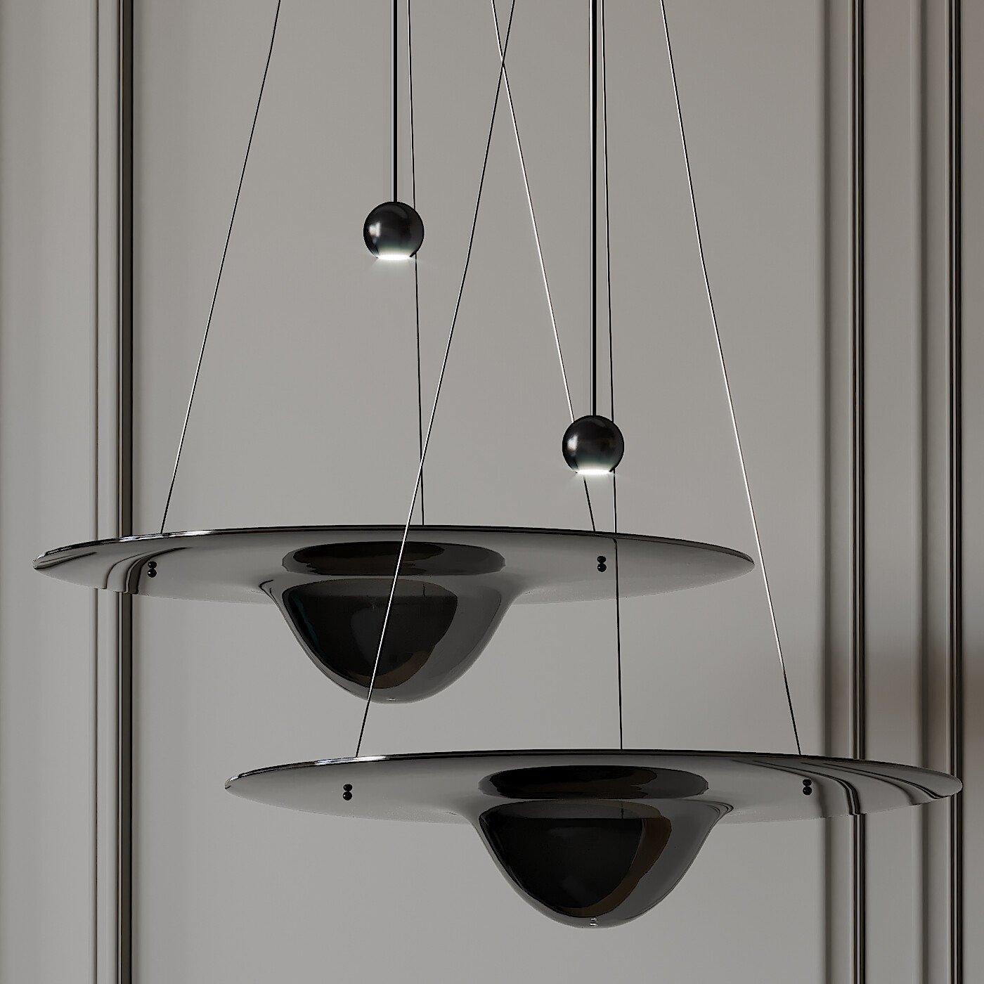 Vesperce Suspension Minimaliste en Laiton