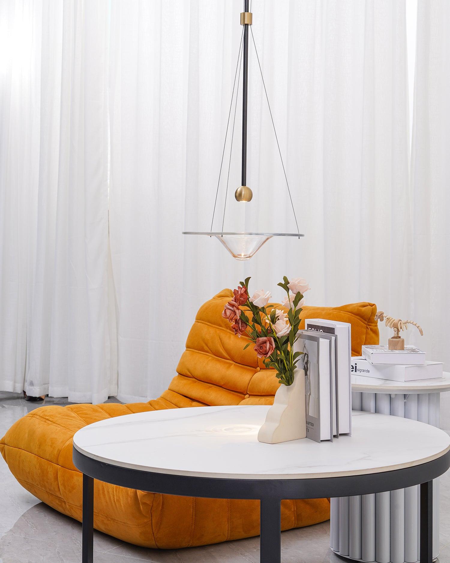 Vesperce Suspension Minimaliste en Laiton