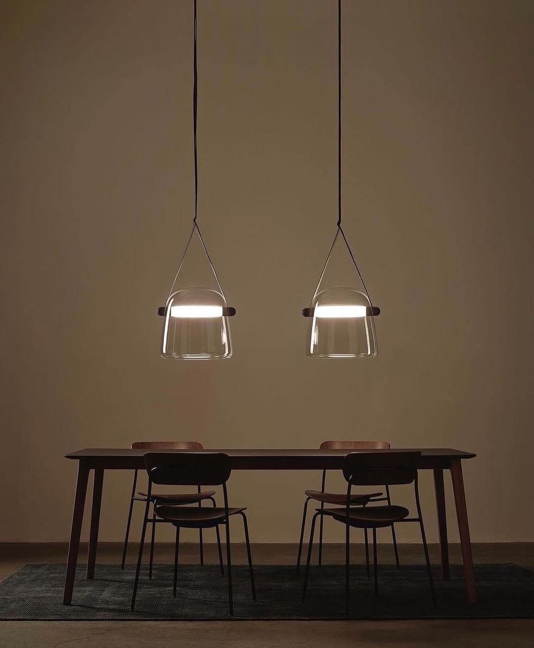 Averisce Suspension Industrielle en Cuir