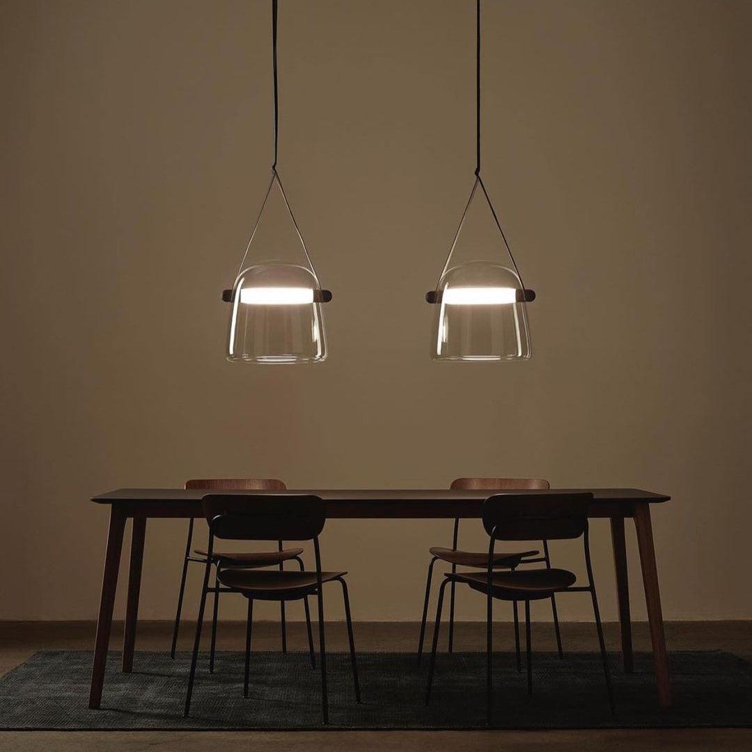 Averisce Suspension Industrielle en Cuir