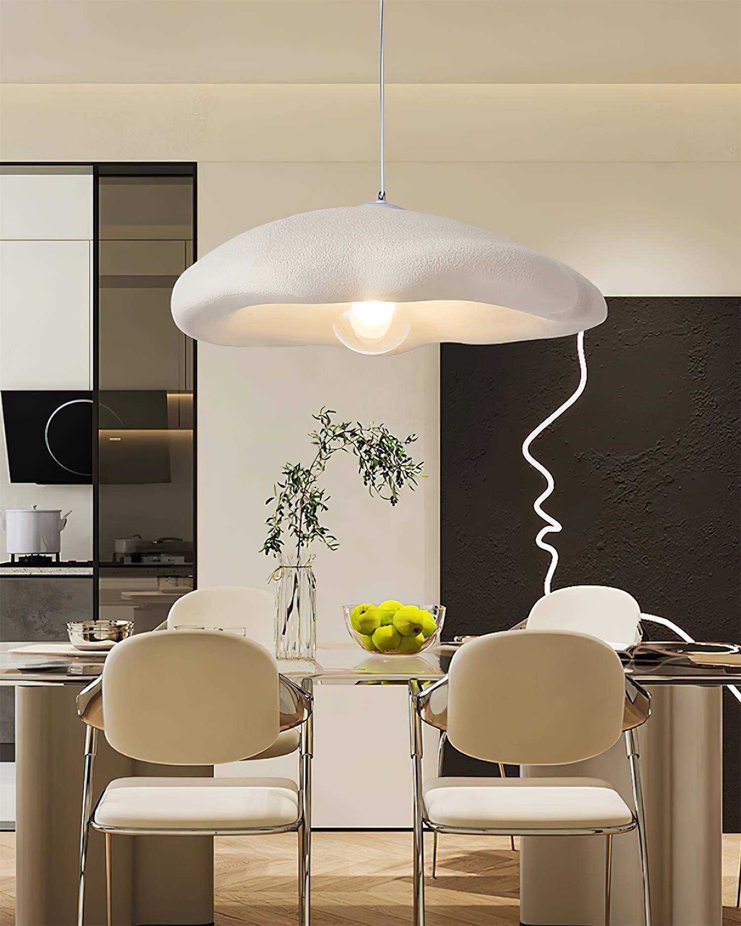 Odiva Lampe Suspendue Organique