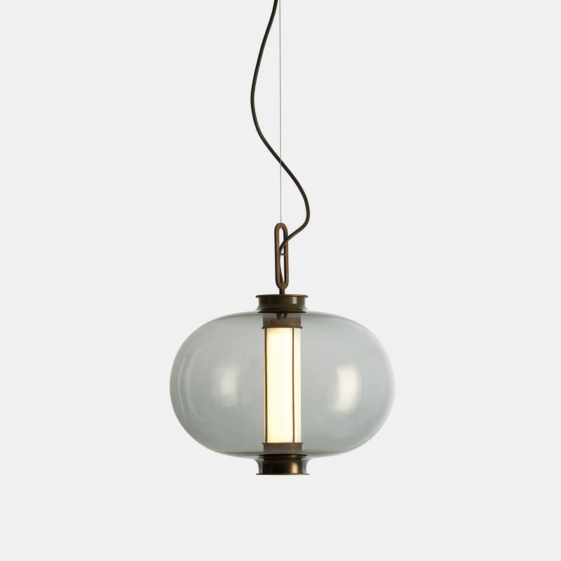 Uphaos Suspension Moderne en Verre pour Famille