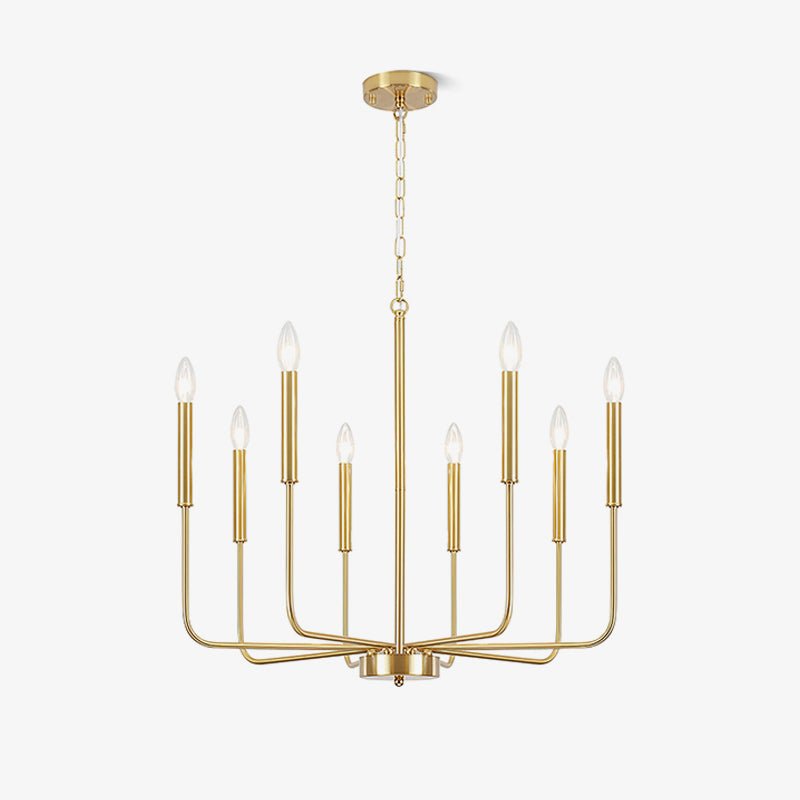 Lustra Lustre Bougie Bras Moderne