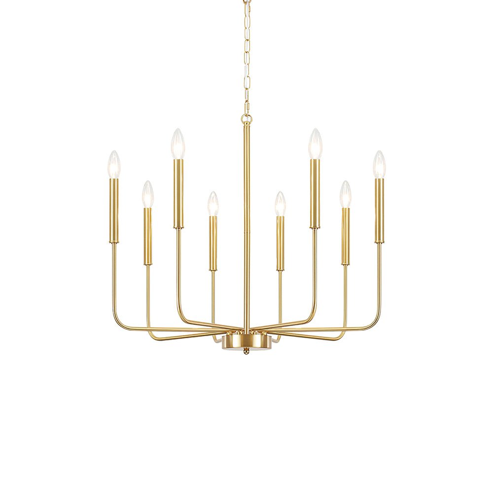 Lustra Lustre Bougie Bras Moderne