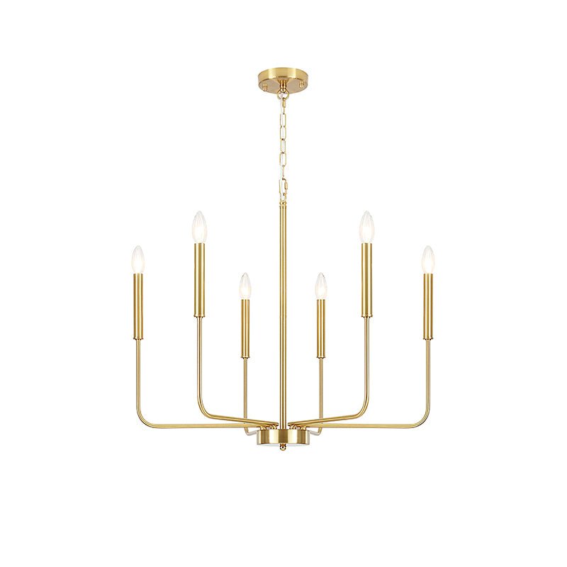 Lustra Lustre Bougie Bras Moderne