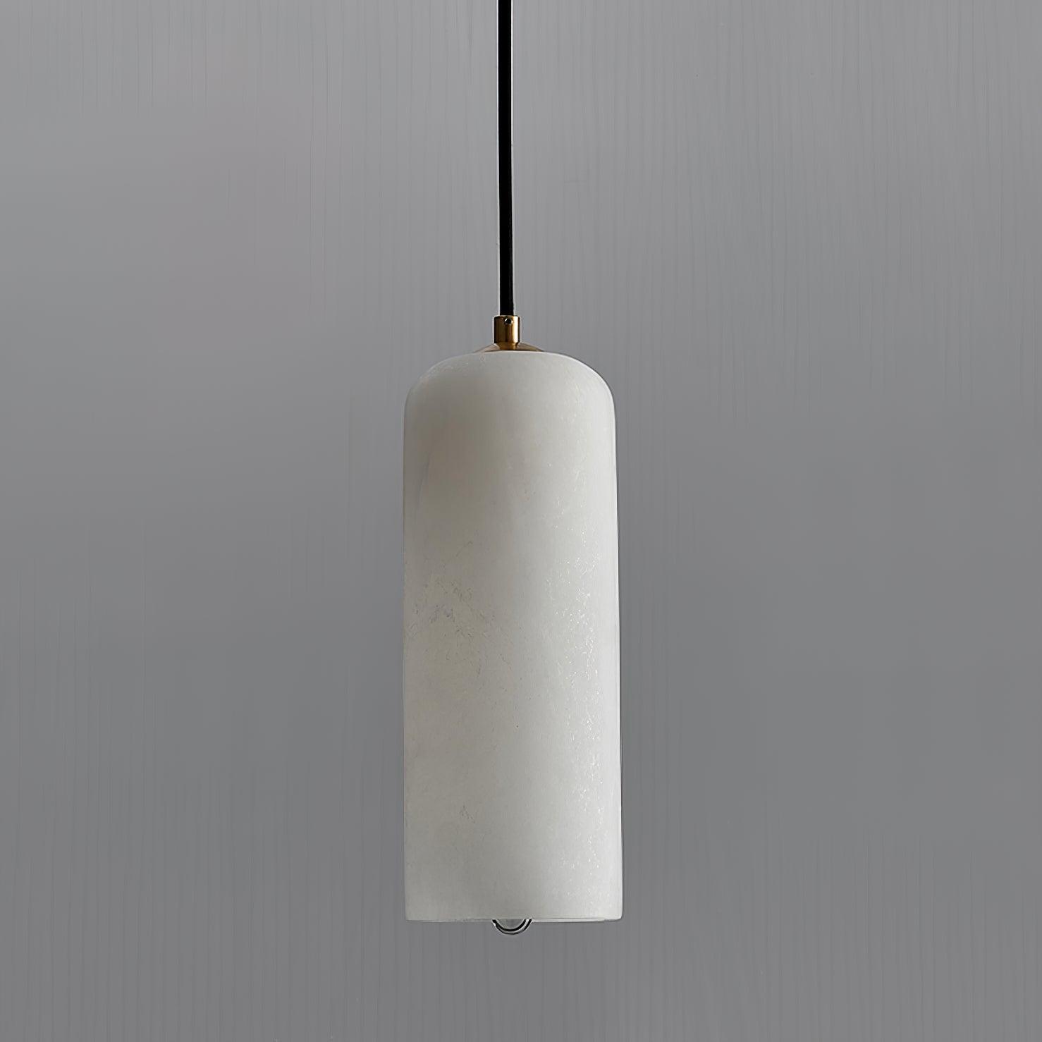 Zashayra Suspension Cylindrique en Albâtre