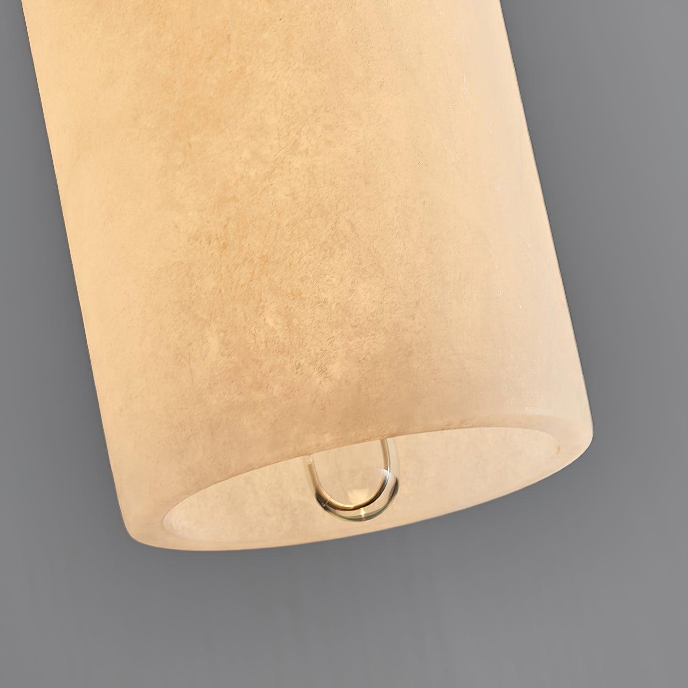 Zashayra Suspension Cylindrique en Albâtre