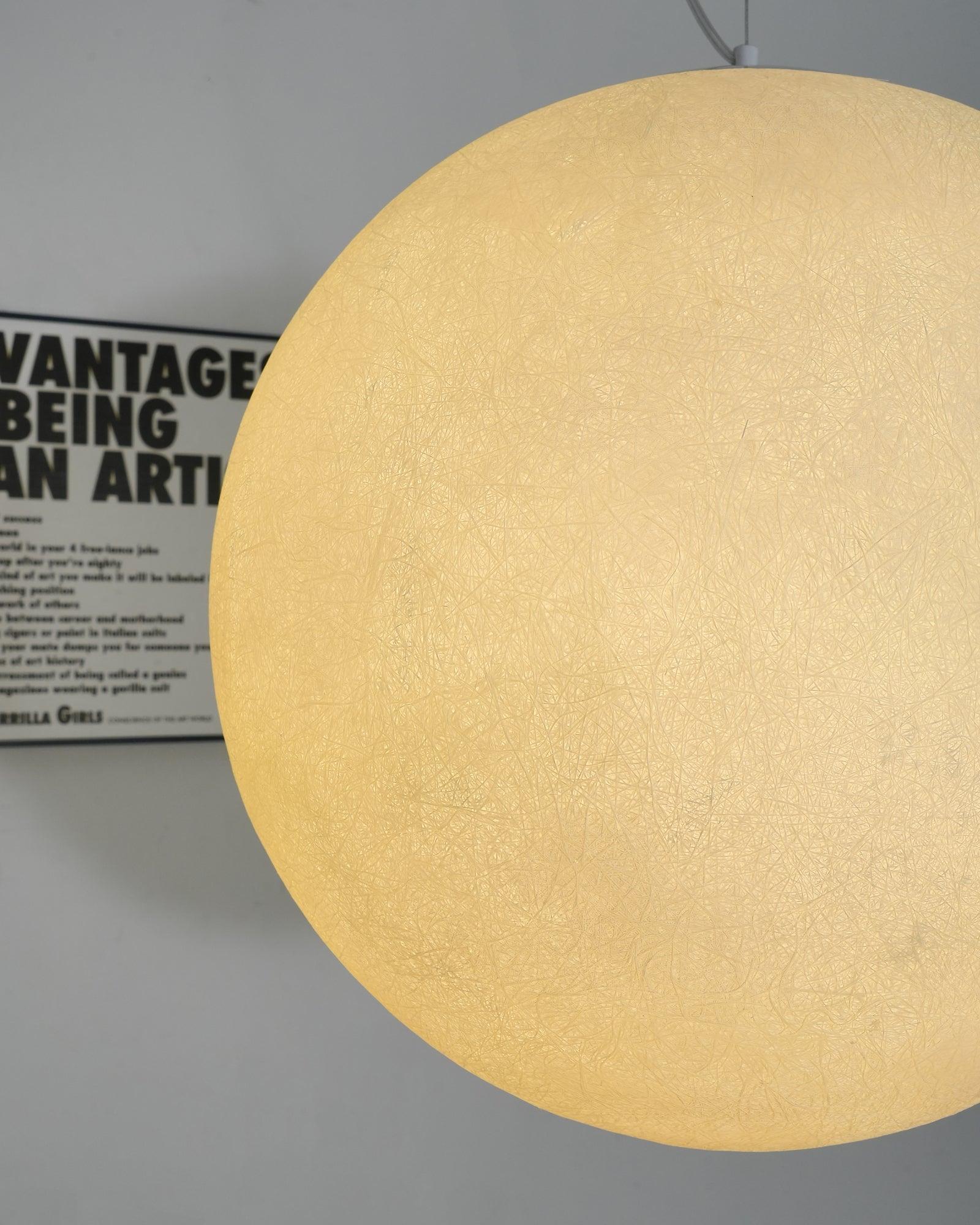 Lustra Suspension Lampe en Forme de Lune pour Salon