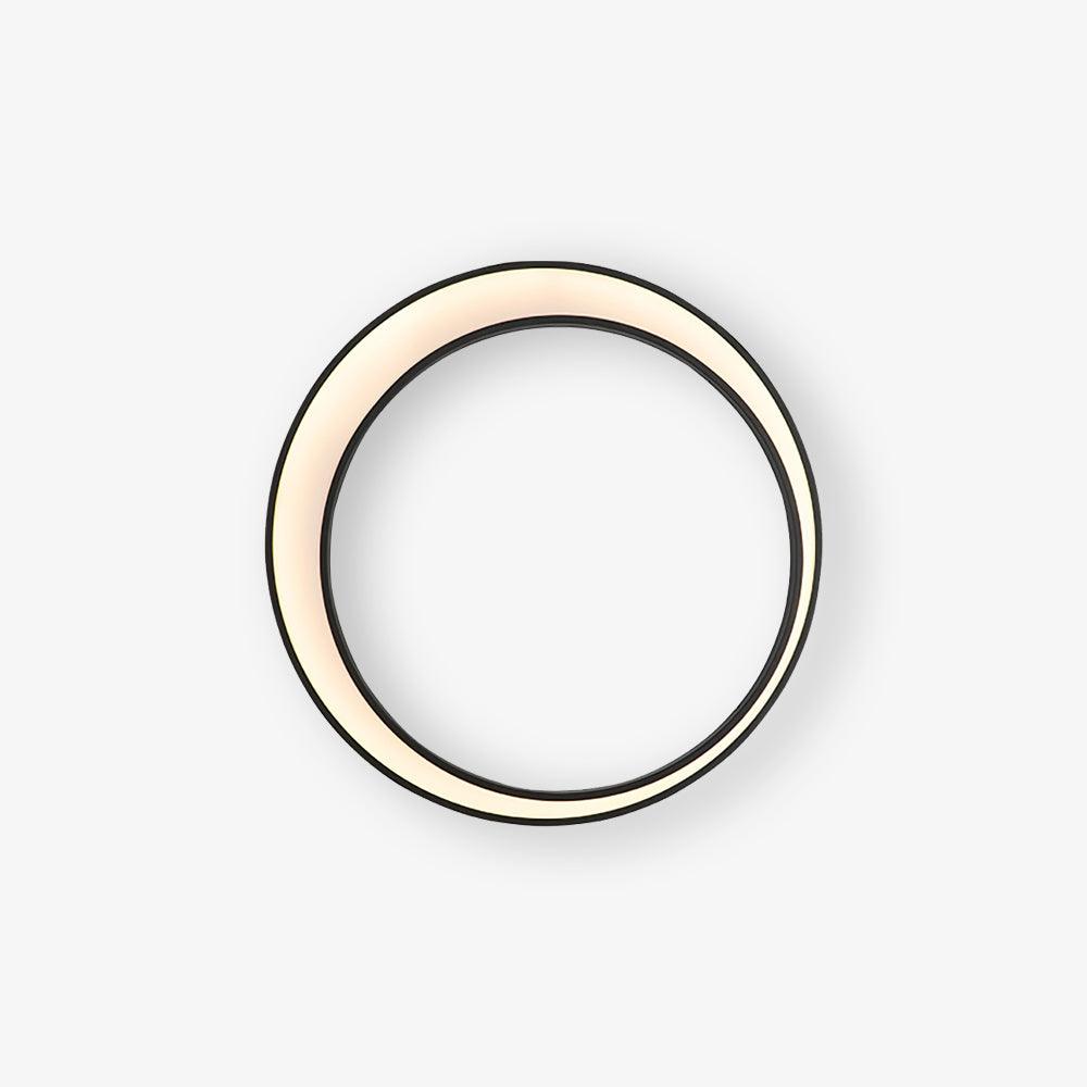 Zathee Applique Murale Extérieure LED Circulaire