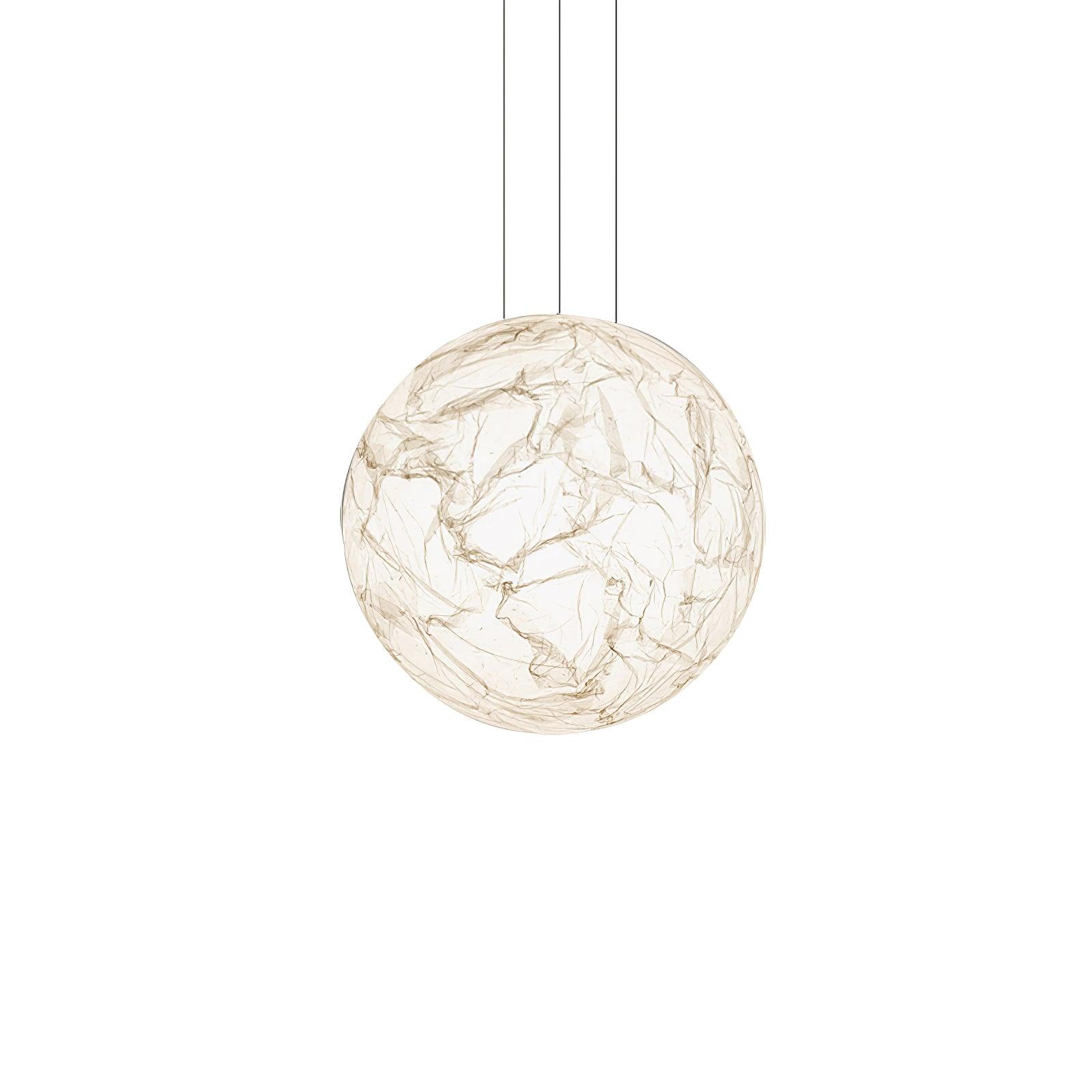 Globe Lampe Suspendue Minimaliste en Soie