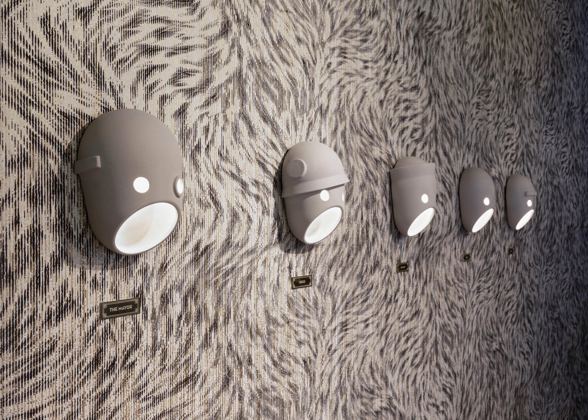 Mask Applique Murale en Résine Créativité Individuelle