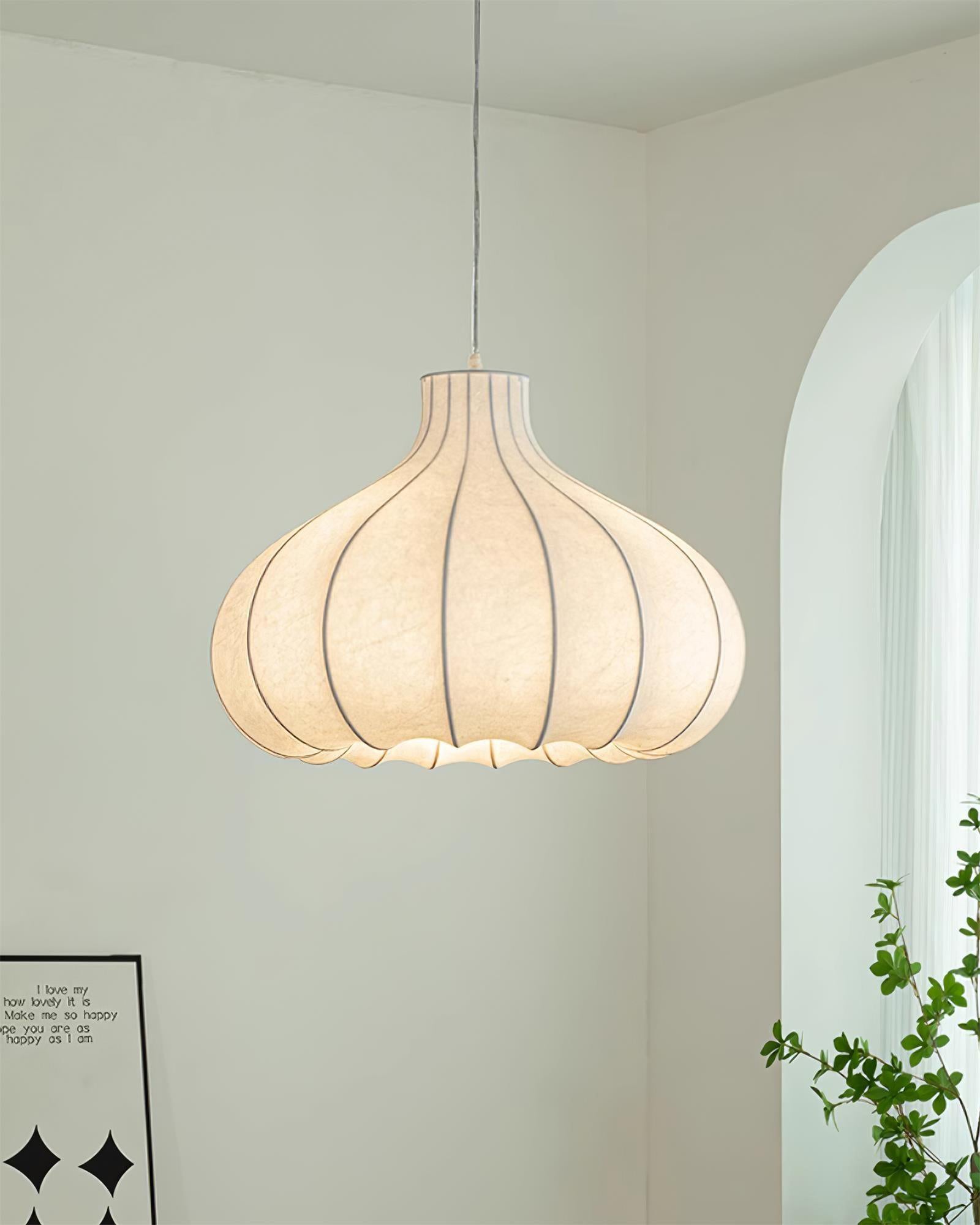 Zinnia Suspension en Tissu Vintage
