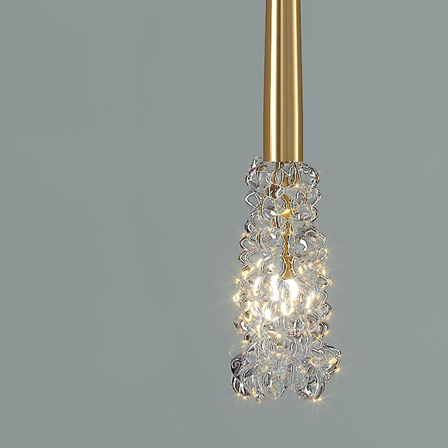 Mozzi Suspension en Cristal Moderne