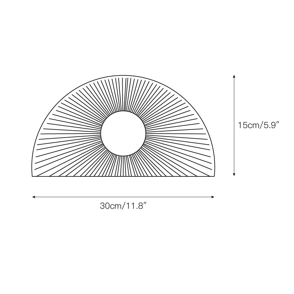 Nytheos Applique Murale Moderne Minimaliste En Résine Et Verre