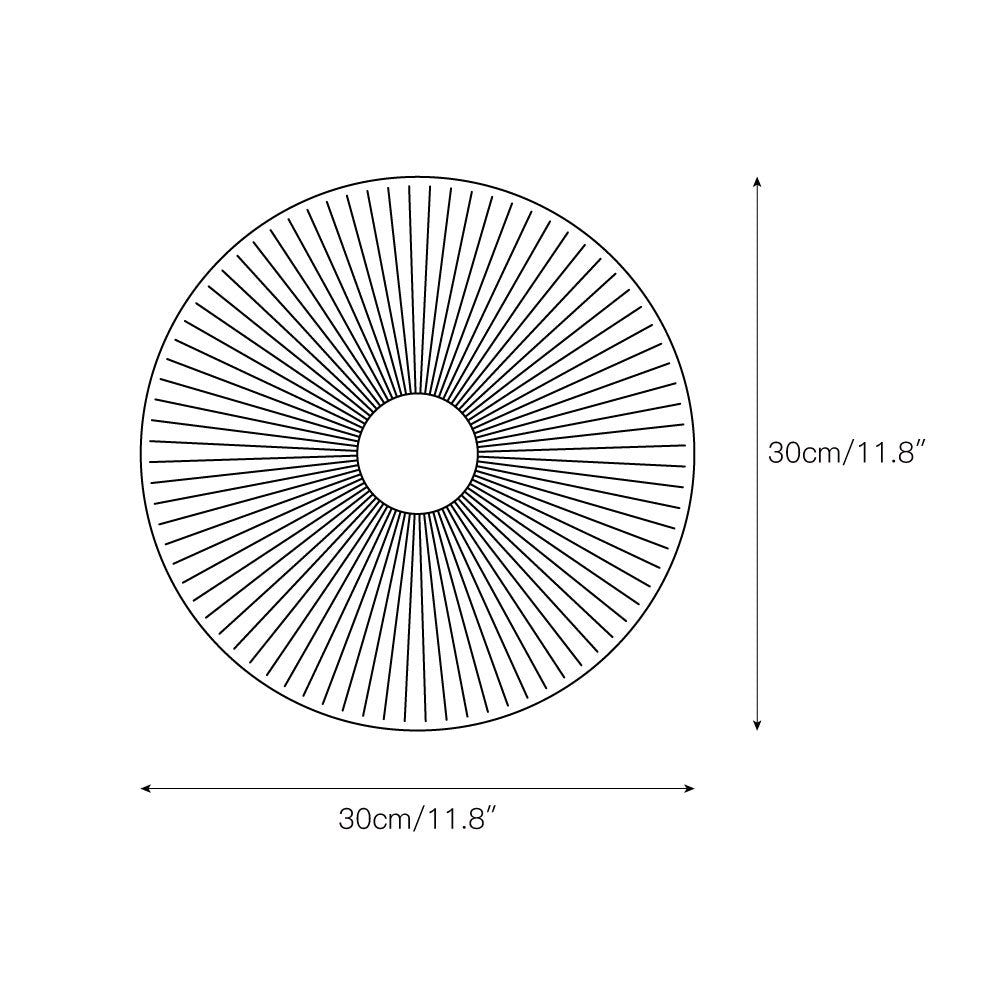 Nytheos Applique Murale Moderne Minimaliste En Résine Et Verre