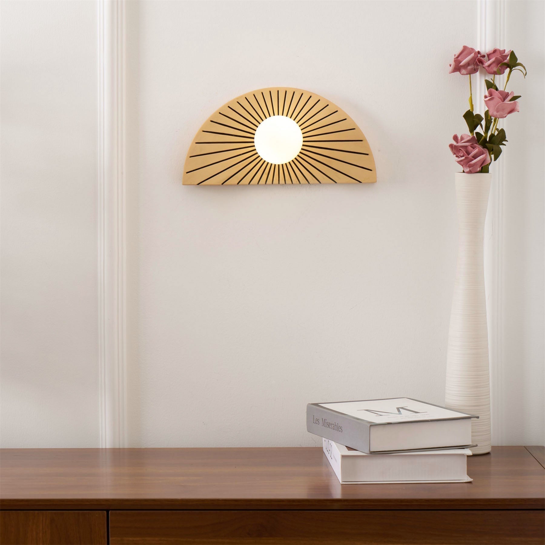 Nytheos Applique Murale Moderne Minimaliste En Résine Et Verre