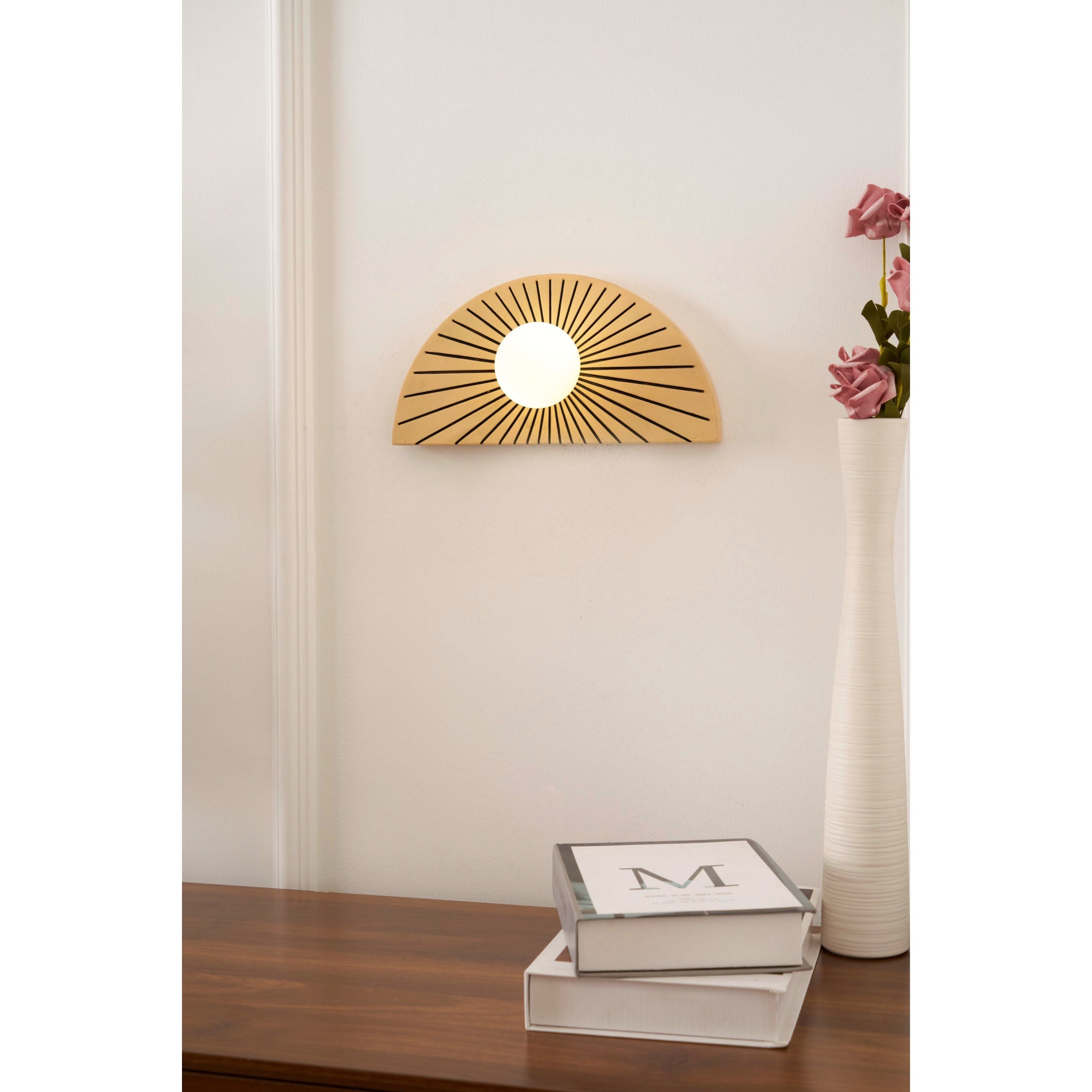 Nytheos Applique Murale Moderne Minimaliste En Résine Et Verre