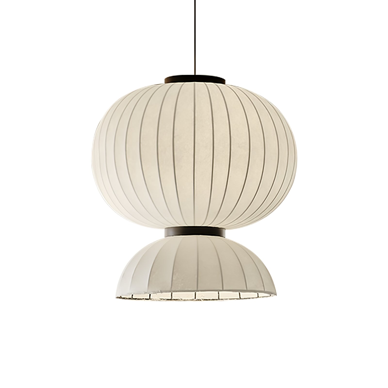 Eurzorion Soie Lanterne Suspension Lumière