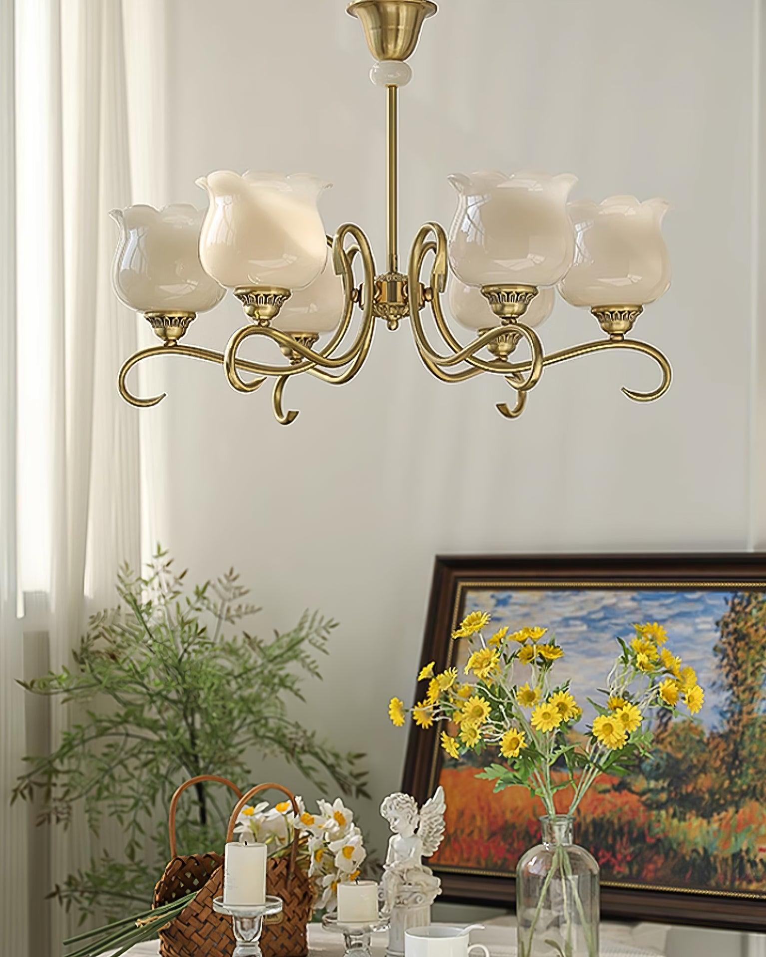 Mullan Lustre Laiton Résine Blanc Or