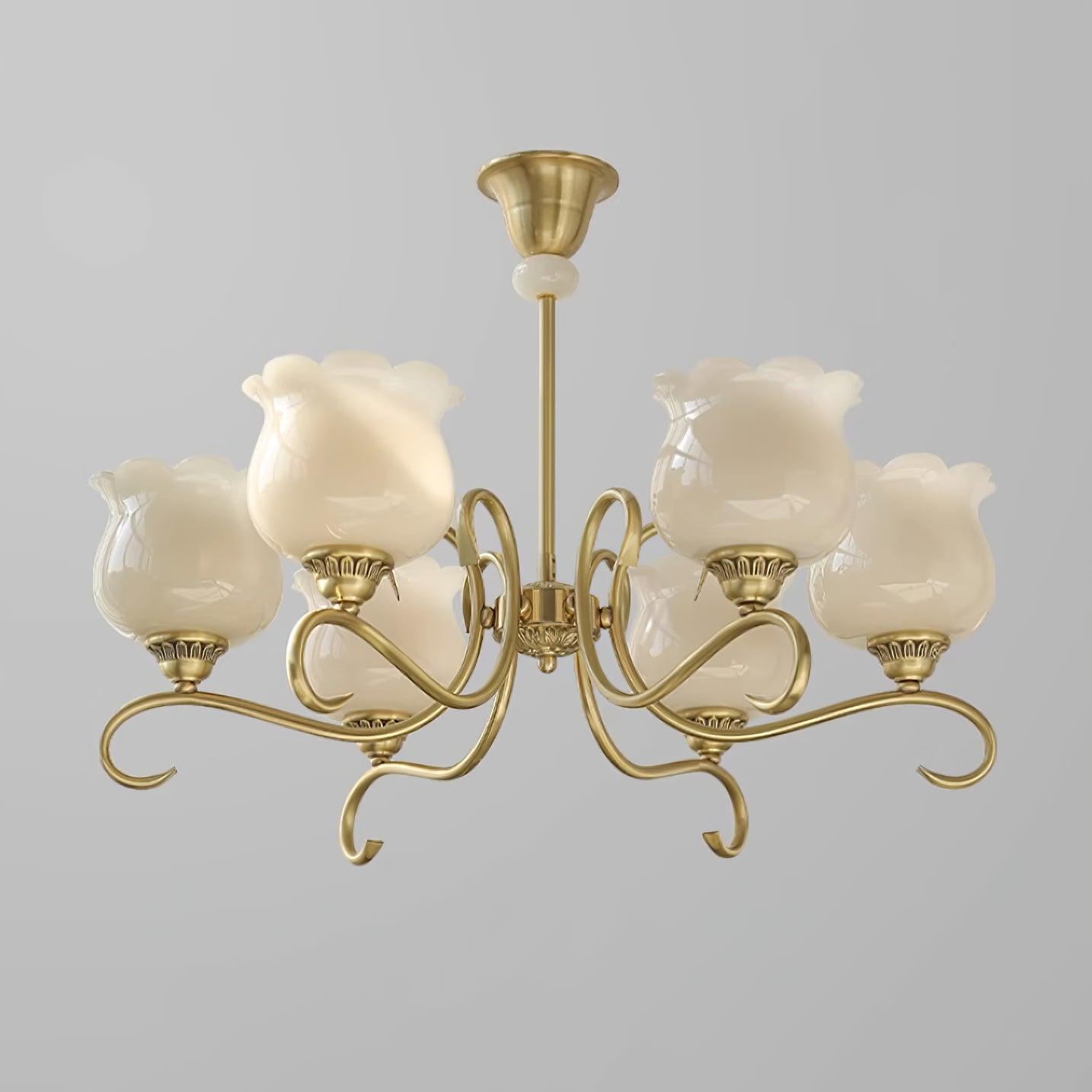 Mullan Lustre Laiton Résine Blanc Or