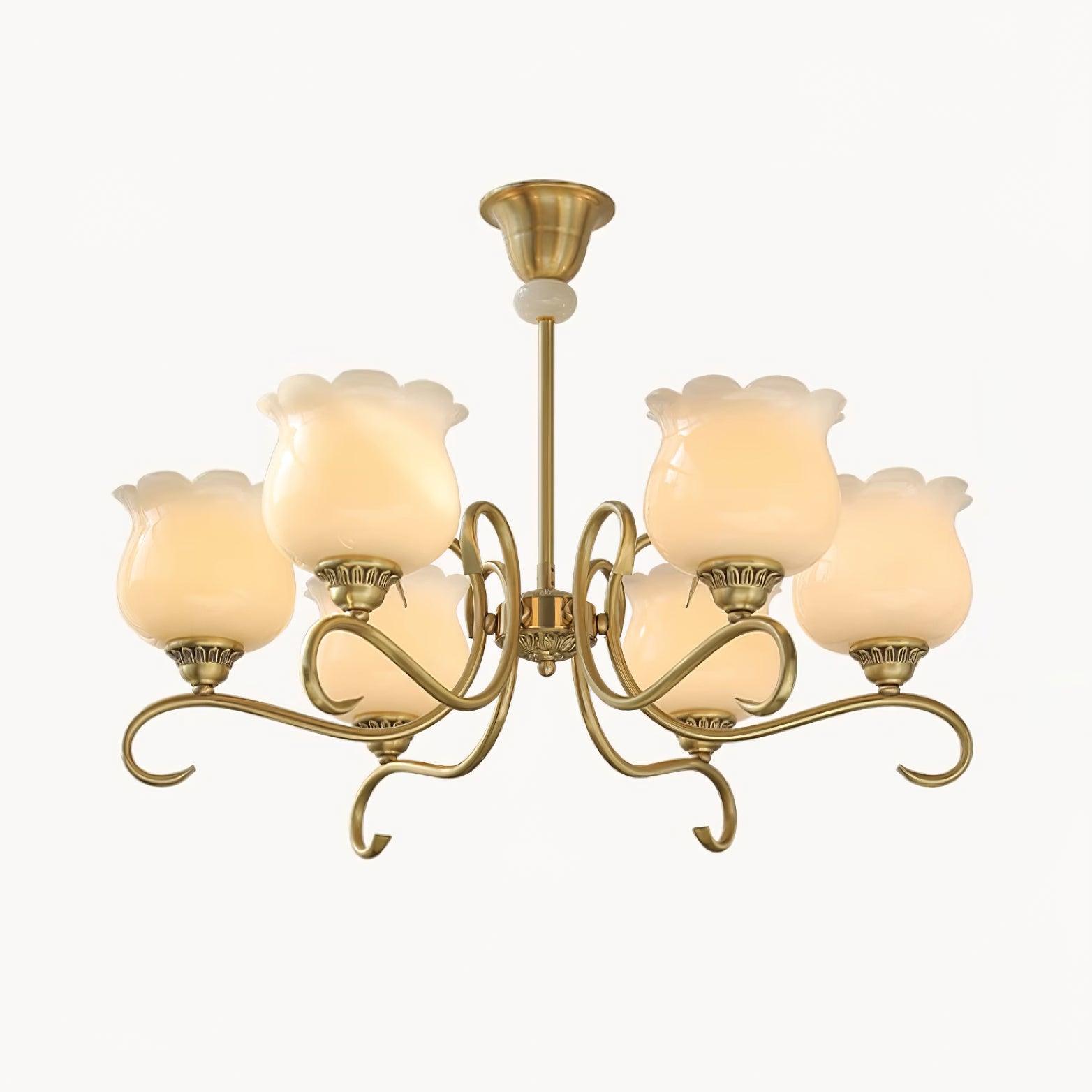 Mullan Lustre Laiton Résine Blanc Or