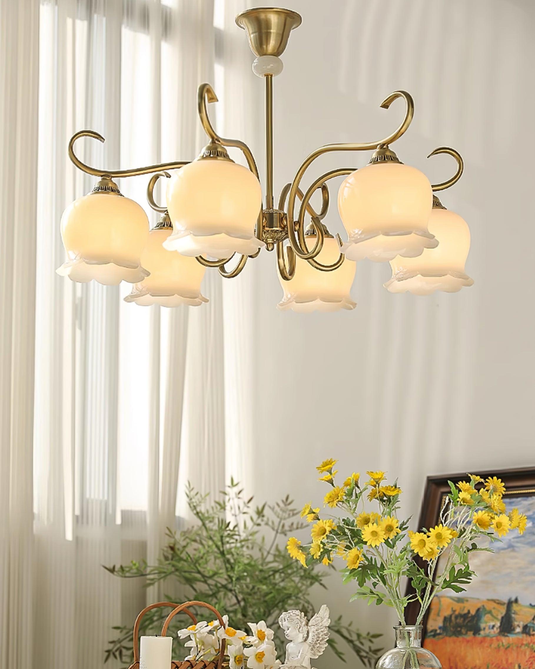 Mullan Lustre Laiton Résine Blanc Or