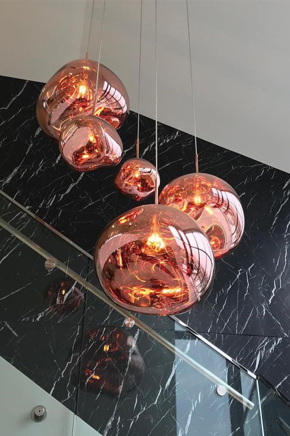 Milo Suspension Soufflé Cluster Irrégulier Sculptural