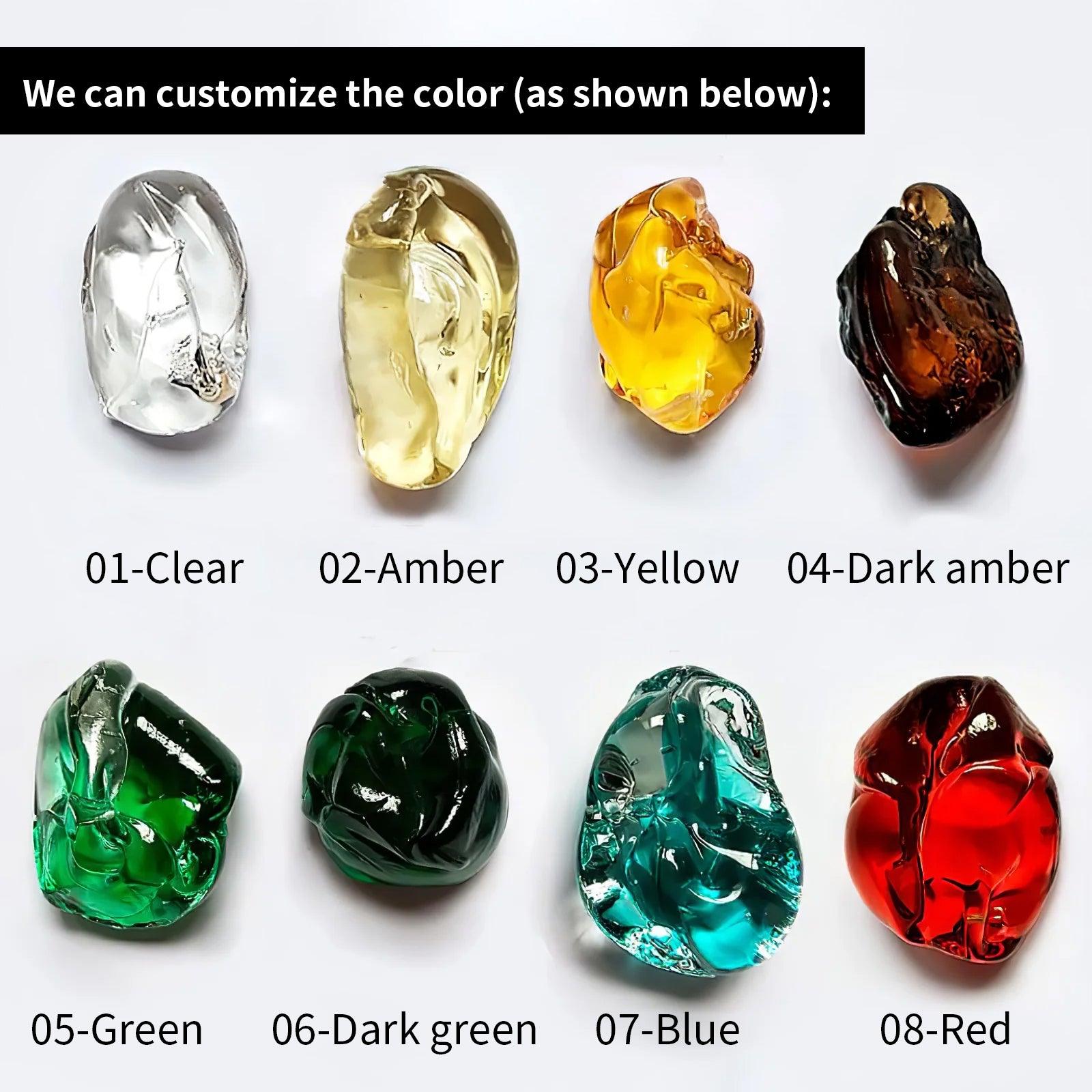Veshaa Lustre en cristal de pierre de luxe postmoderne