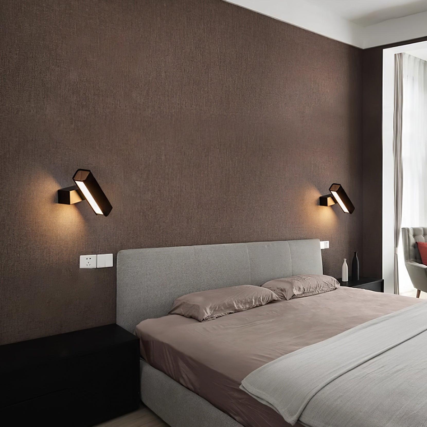 Cadence Applique murale réglable en aluminium pour chambre à coucher et salon