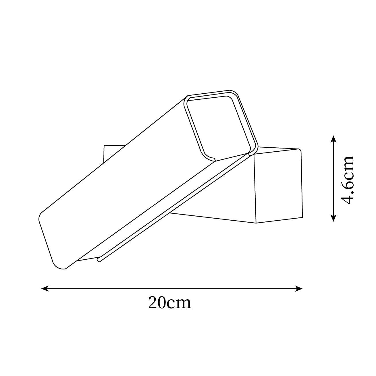Cadence Applique murale réglable en aluminium pour chambre à coucher et salon