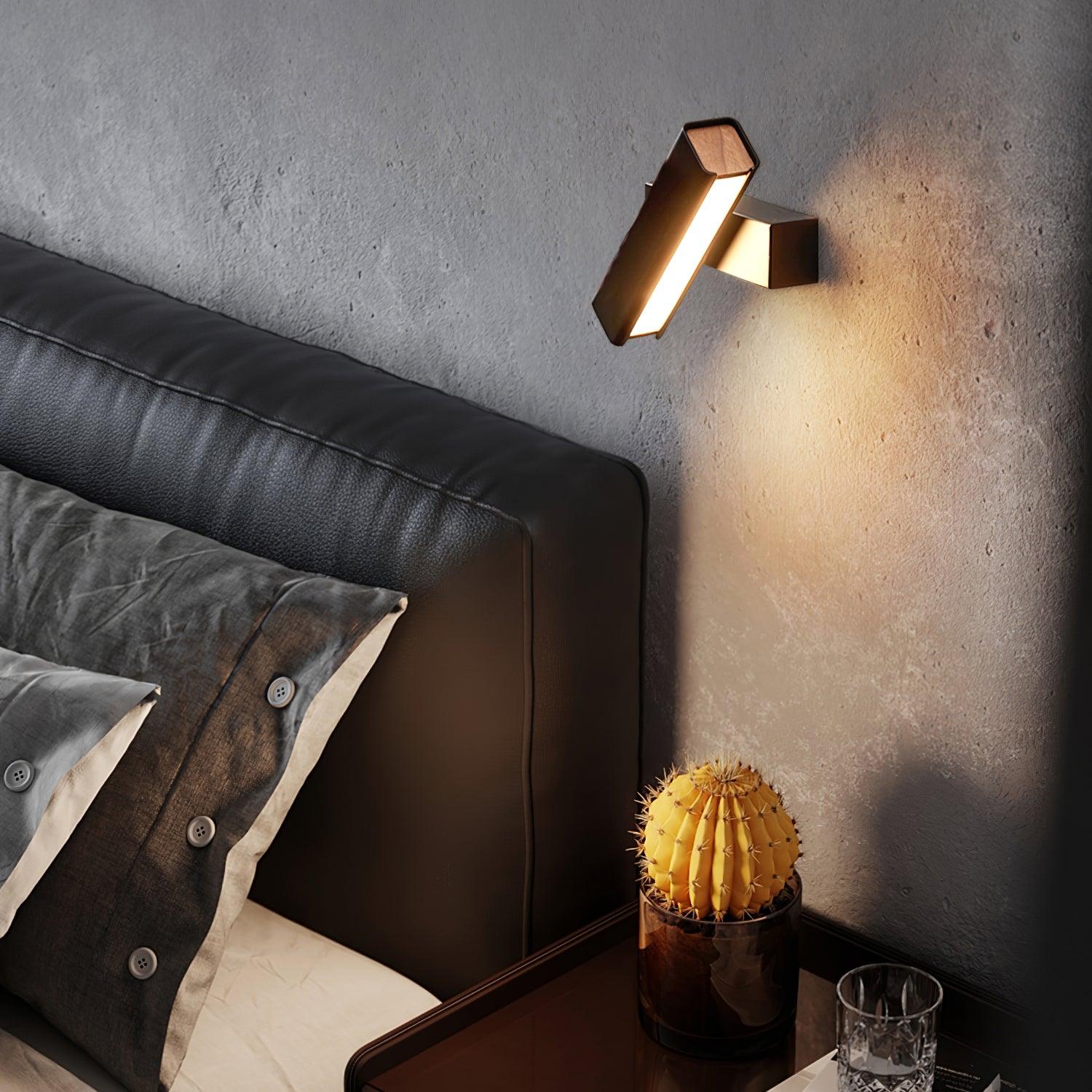 Cadence Applique murale réglable en aluminium pour chambre à coucher et salon