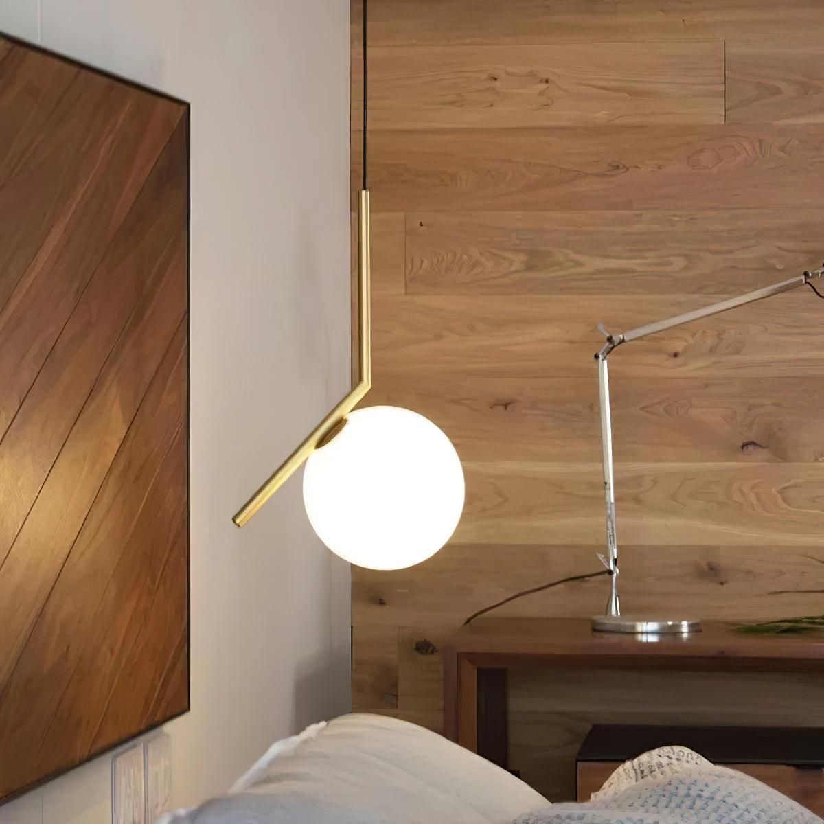 Linea  Lampe Suspension Verre