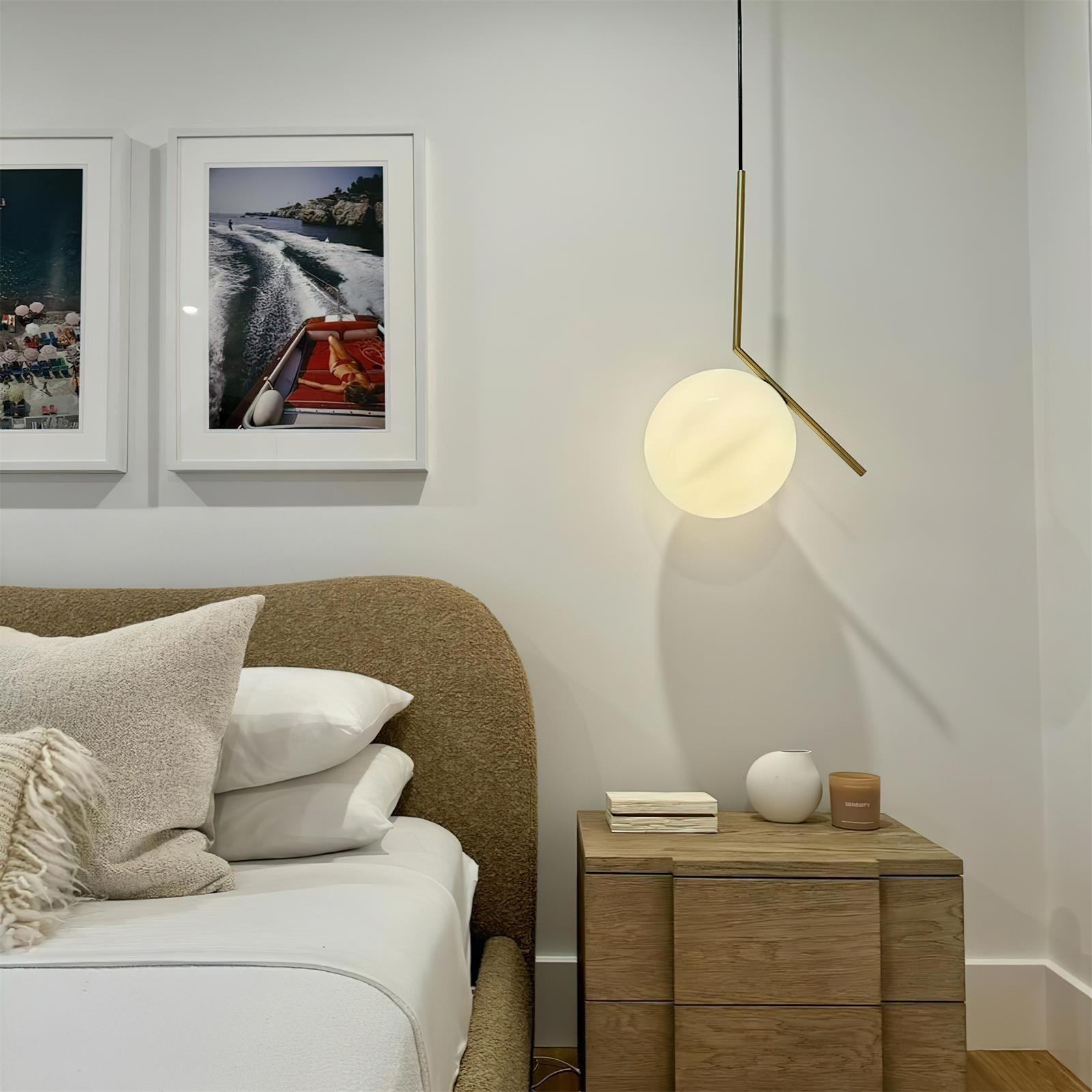 Linea  Lampe Suspension Verre